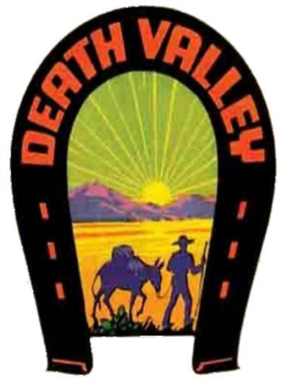 (image for) Death Valley Vintage Vacation Stickers AZ(5)